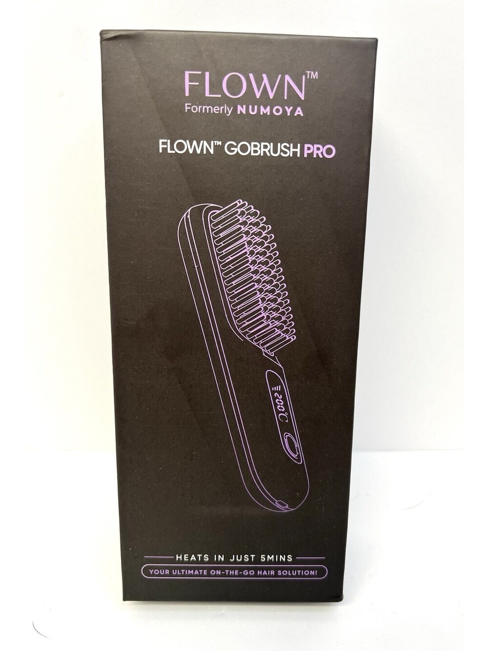Flown GoBrush Pro Cordless Hair Straightening Brush Anniversary Edition